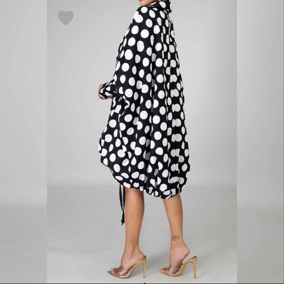 Polka Dot Midi Dress - Picture 2 of 3